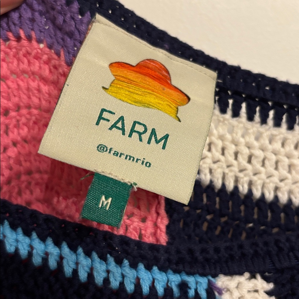 FARM Rio Colorful Knit Mini Dress - Picture 2 of 5